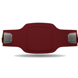 Cinturón de Campeonato Personalizado de Alta Calidad con Logotipo, Correa de Cuero Rojo Granate, Placas de Latón Dorado, Cinturón de Trofeo de Boxeo en Blanco, Venta al por Mayor - Product Image 4