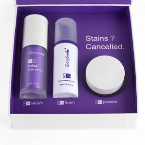 Kit de Blanqueamiento Dental Púrpura V34, Corrector de Color en Espuma y Polvo, Blanqueamiento Instantáneo, Elimina Manchas Amarillas, Limpieza Profunda, Portátil - Product Image 6