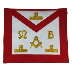 Nuevo Masonic Regalia Grand Past Master Delantal Venta al por mayor Precio bajo Masonic Regalia Delantal - Product Image 2