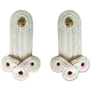 Trenzas de Trébol de Marruecos sobre Fieltro Rojo, Espadas con Cruz de Oro Británica, Epaulettes Ceremoniales, Ribete de Trenza Trenzada, Color Personalizado - Product Image 1