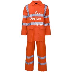 Personnalisé multi-poches antistatique imperméable à l'eau à séchage rapide rayonne veste de travail unisexe prix d'usine uniforme des travailleurs portuaires de sécurité - Product Image 1