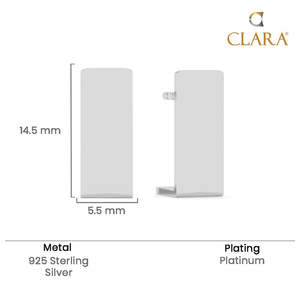 NOVAMART Fine Geometric & Water Drop 925 <b>Sterling</b> <b>Silver</b> <b>Stud</b> Earrings for Women Girls Wholesale Export - Product Image 5