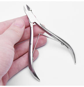 Gold Plated Wholesale Price Surgical Grade Solid Stainless Steel Manicure Pedicure Tools Nail Pushers Cuticle Nippers - Product Image 3