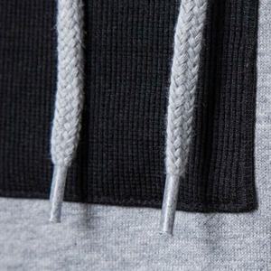 Sudadera con Capucha de Alta Calidad, Personalizada, 100% Algodón, Tejida a Crochet, Estilo Urbano Invernal, Corte Regular, Gruesa y Pesada, para Hombre - Product Image 2