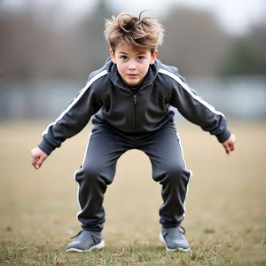 Conjunto Deportivo de Invierno para Hombre, Sudadera y Pantalones Deportivos con Pedrería, para Correr, Hacer Ejercicio y Fitness - Product Image 3