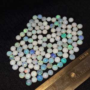 Mini cuentas de ópalo de circón natural, semillas de 3mm y ópalos pequeños para hacer joyas, piedras preciosas sueltas para manualidades y contexto de piedras preciosas - Product Image 6