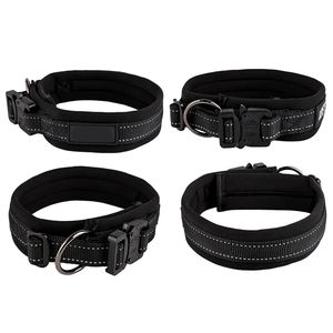 Correa de Nailon de Lujo para Perro de la Mejor Calidad, Resistente, con Tira Reflectante, Ajustable, Diseño Personalizado, Estampado Táctico - Product Image 3