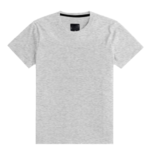 T-shirt de sérigraphie avec logo T-shirts grande taille pour hommes avec logo personnalisé T-shirt en coton uni - Product Image 1