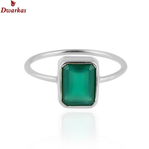 Anillo de ajuste de punta de piedra preciosa granate natural de Plata de Ley 925 chapado en oro de gran venta - Product Image 5