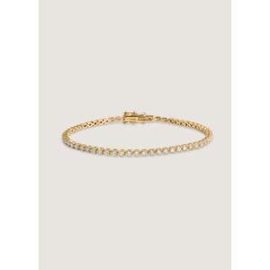 Pulsera de tenis Petite Rachel con tres diamantes, accesorio de joyería de moda - Product Image 1