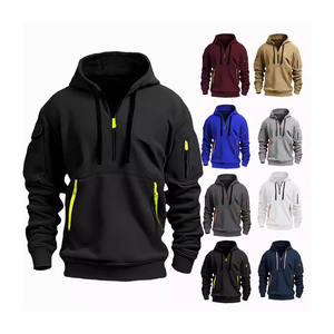 Sudadera con Capucha Extra Grande para Hombre, Súper Suave, Bordada, Lavada al Ácido, 100% Algodón, Anti-Pilling, para Hombre, Mujer y Parejas - Product Image 3