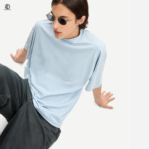 เสื้อยืดผู้ชายขนาดใหญ่เสื้อยืดน้ำหนัก300กรัมพิมพ์โลโก้ได้ตามต้องการสไตล์สปอร์ตแนวสตรีท - Product Image 5