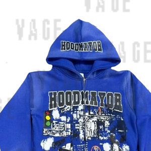 Sudaderas con capucha de algodón al por mayor, cómodas y con estampado gráfico, para ropa informal, moda urbana, ropa para exteriores, viajes y ocio. - Product Image 4
