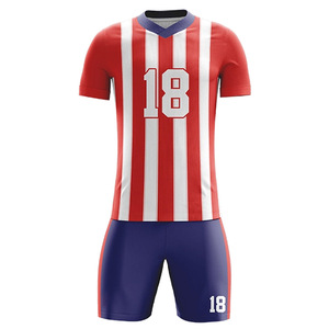 Uniforme de fútbol de entrenamiento de ajuste relajado Construcción duradera Colores resistentes a las manchas Jersey de jugador personalizado Ropa de fútbol de Francia - Product Image 1