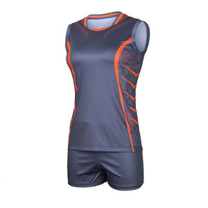 Uniformes de voleibol de gran oferta, jersey de manga corta de voleibol de nuevo diseño cómodo con pantalones cortos, uniformes de voleibol estampados - Product Image 5