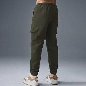Pantalones Cargo de Alta Calidad para Hombre, Cintura con Cordón, Pantalones Casuales con Múltiples Bolsillos, Pantalones Deportivos de Algodón para Hombre - Product Image 3
