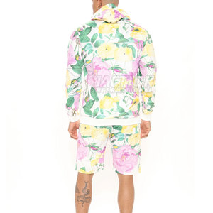 Conjunto de Sudadera con Capucha de Forro Polar para Hombre, Venta al por Mayor de Fábrica 2026, con Logotipo Personalizado, de Poliéster con Contraste de Color - Product Image 2