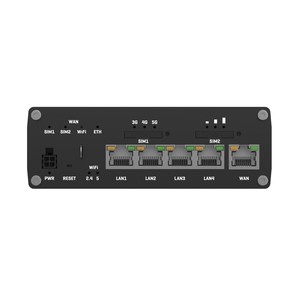เราเตอร์อุตสาหกรรม 5G Teltonika RUTM51, 5x GbE, รองรับซิมคู่, Wi-Fi 5 - Product Image 4