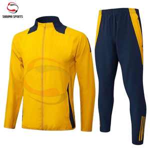 Ensemble de jogging décontracté pour homme, survêtement d'hiver chaud, fabricant de survêtements de fitness, ensembles de vêtements de sport respirants, OEM - Product Image 1