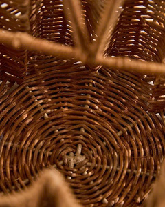 อุปกรณ์หวายทรงหอยเชลล์หรูหราที่เก็บของใช้บนโต๊ะอาหารทำด้วยมือสำหรับโต๊ะอาหารและตกแต่งภายในบ้าน - Product Image 3