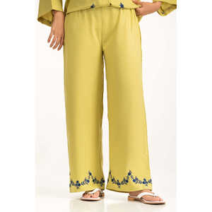 Pantalon décontracté taille mi-haute à jambes larges WM-COD-SS25-365B – Respirant et coupe régulière - Product Image 2