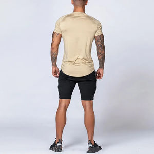 En Stock, camiseta de manga corta para hombre, camiseta de talla grande para hombre, diseños de hombre, superventas, informal, algodón de alta calidad, personalizada - Product Image 3