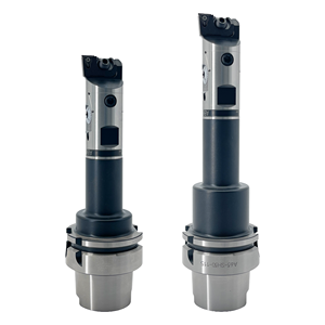 Tête de perçage réglable de précision japonaise, pour ébauchage et finition, diamètre 38-54, pointe triangulaire, serrage haute rigidité, HSK-A63 - Product Image 1