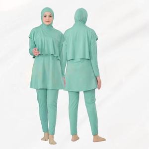 Vêtements de sport modestes pour femmes, sweat-shirt uni, mode islamique, vêtements de sport musulmans, burkinis islamiques - Product Image 2
