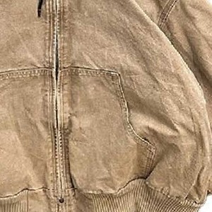 เสื้อฮู้ดดี้แบบสวมหัวสำหรับผู้ชายและผู้หญิง สไตล์ฮิปฮอป ผ้าฝ้าย 100% ลุคผ้ายีนส์ มีเชือกผูก ปรับได้ เหมาะสำหรับฤดูหนาว - Product Image 6