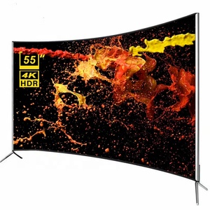 Nouvelle télévision LED incurvée Smart TV 50 pouces, Smart TV 4K grand écran Ultra HD 50 pouces - Product Image 3