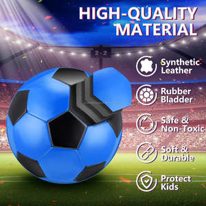 2024 futbolistas profesionales Super PVC pelota de fútbol para niños práctica cosida a mano y pelota de partido - Product Image 3