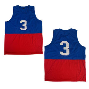 Camiseta de Baloncesto de Alta Calidad para Hombre, Talla Grande, Nombre del Equipo Personalizado, Impresión por Sublimación, Transpirable, Absorbe la Humedad, 100% Poliéster - Product Image 4