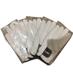 Acheter Gants de golf professionnels respirants pour adultes Gants de golf en cuir de mouton véritable Cabretta Gants de golf en cuir de néoprène pour hommes - Product Image 2