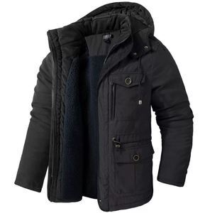 Chaqueta de Invierno con Capucha Personalizada de Alta Calidad, Abrigo Cálido para Hombre, Parkas Transpirables Premium para Hombre - Product Image 3