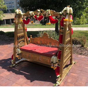 ชิงช้าตกแต่งเวทีแต่งงานสวยงามทำมือ/ออกแบบเองได้เฟอร์นิเจอร์เจ้าสาวสำหรับงานอีเวนต์อิสลาม - Product Image 5