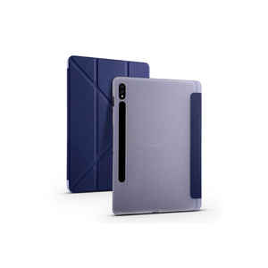 Étui pour tablette Netzy SAFA Series Tri-Folding Stand pour Samsung Galaxy Tab S7 T870, en PU et PC, avec emplacement pour stylet - Product Image 1