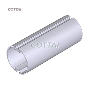 Vente en gros d'usine, stores enrouleurs en plastique sans fil de 38 mm, mécanisme à ressort, fenêtre française, design contemporain, persiennes - Product Image 3