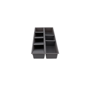 Bandeja de cubiertos de plástico FlexiPrime con doble organización Vajilla flexible para uso en la cocina - Product Image 3