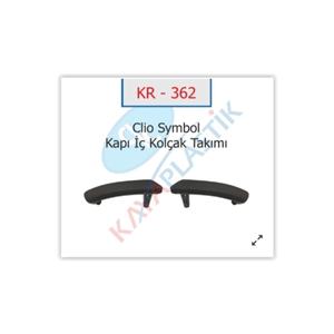Juego de Reposabrazos Interior para Puerta Kaya KR362 para Renault Symbol-Sandero, Talla Única, Ajuste Perfecto, Sin Garantía - Product Image 1
