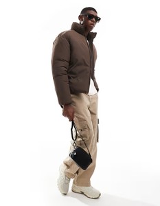 แจ็กเก็ตบอมเบอร์ทรงสลิมฟิตมีซิปสำหรับผู้ชายแจ็กเก็ตขนเป็ดสำหรับผู้ชายดีไซน์ใหม่ - Product Image 2