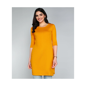 Blusa Larga de Algodón Lisa para Mujer, Elegante, Suave, Transpirable, Perfecta para Uso Diario Informal o Laboral - Product Image 4