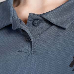 Camisa Polo Pulse Gris para Mujer - Product Image 5
