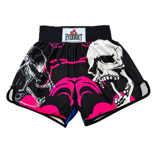 กางเกงมวยสำหรับชกมวยกางเกงฝึกซ้อมเตะ MMA สีเกรดสูงทำจากโพลีเอสเตอร์100% ออกแบบได้ตามที่ต้องการ - Product Image 4