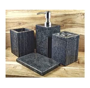 Ensemble de salle de bain en marbre, accessoires de salle de bain en marbre sur mesure, accessoires de salle de bain en marbre naturel - Product Image 2