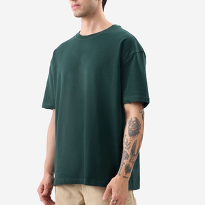 เสื้อยืดฮิปฮอปอินเทรนด์สำหรับผู้ชายเสื้อยืดผ้าฝ้ายสีขาวโอเวอร์ไซส์ทรงหลวมพอดีตัวสำหรับผู้ชายเสื้อผ้าแนวสตรีทไซส์100% ออกแบบได้ตามต้องการ - Product Image 4