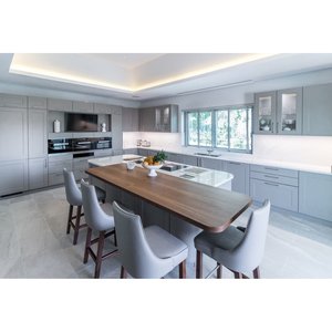 แผ่นหินอ่อนลาย Calacatta Gold ดีไซน์ทันสมัย กันน้ำ ทนทาน ขนาดใหญ่ สำหรับอ่างล้างหน้าในห้องน้ำ - Product Image 4