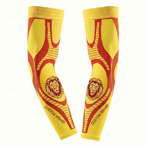 Manchons de compression personnalisés avec logo, motifs animaux, sans couture, anti-humidité, protection solaire pour activités de plein air, vente en gros - Product Image 1