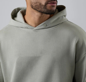 Venta al por mayor por encargo 100% algodón personalizado DTF Impresión logotipo ropa casual de alta calidad chándal holgado para los hombres - Product Image 5