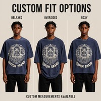 T-shirt uni pour homme, vintage, délavé, manches courtes, col rond, 100% coton, tricoté, décontracté, streetwear