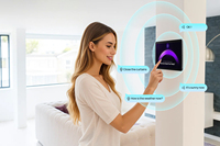 Control de voz de 11 pulgadas Buena calidad de sonido 6 + 128GB Cámara frontal 5MP AF MIC * 4 Altavoz * 2 Tableta Android certificada GMS a prueba de agua